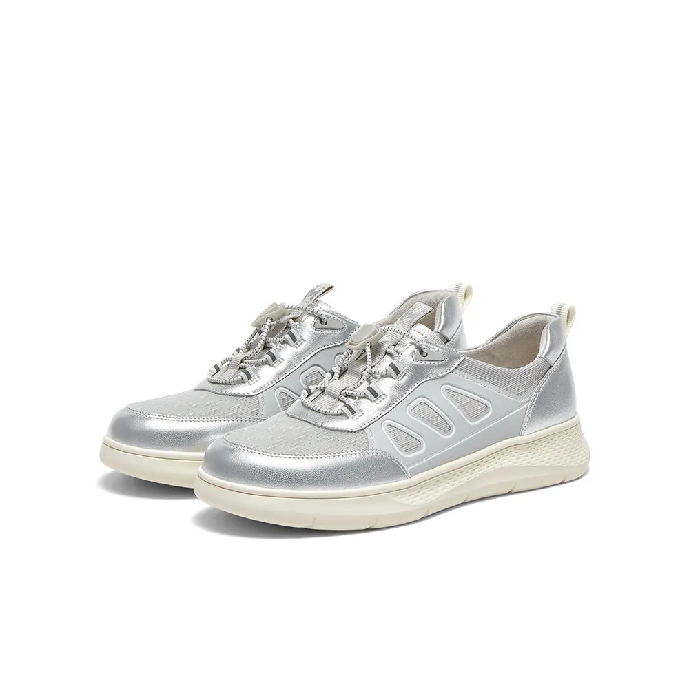 MIRABELL Cowhide leather/textile casual shoes (Women)