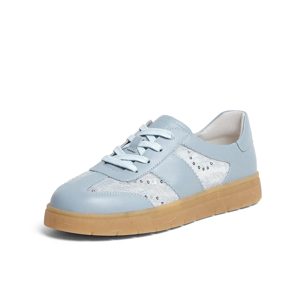 MIRABELL Cowhide leather/textile casual shoes (Women)