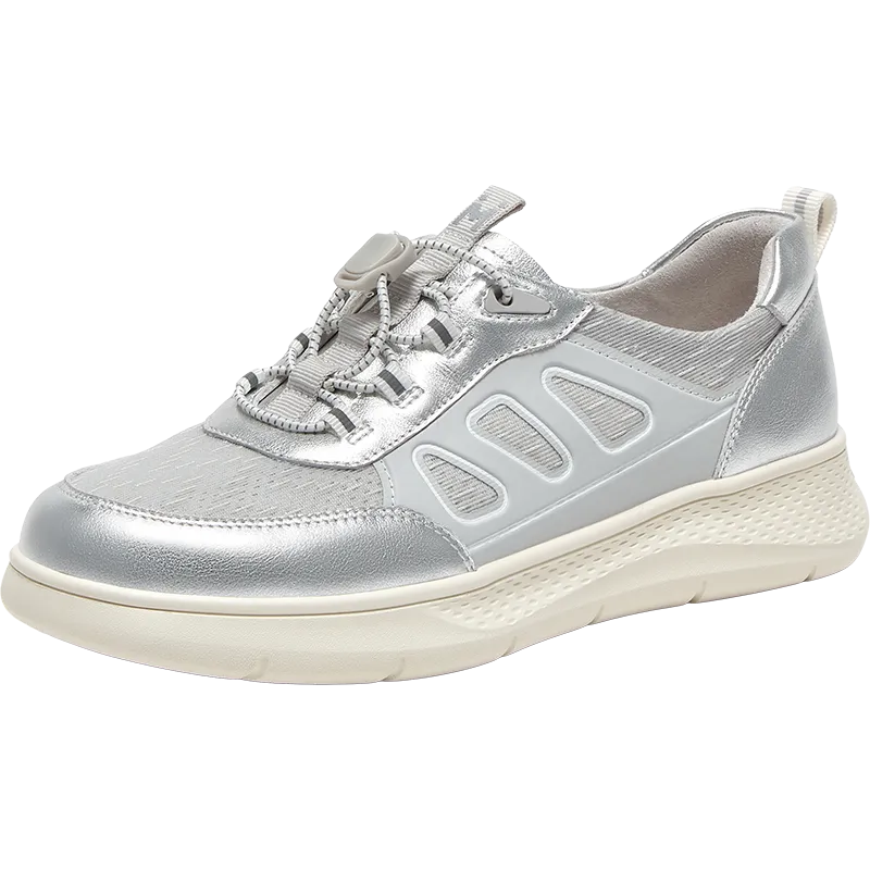 MIRABELL Cowhide leather/textile casual shoes (Women)