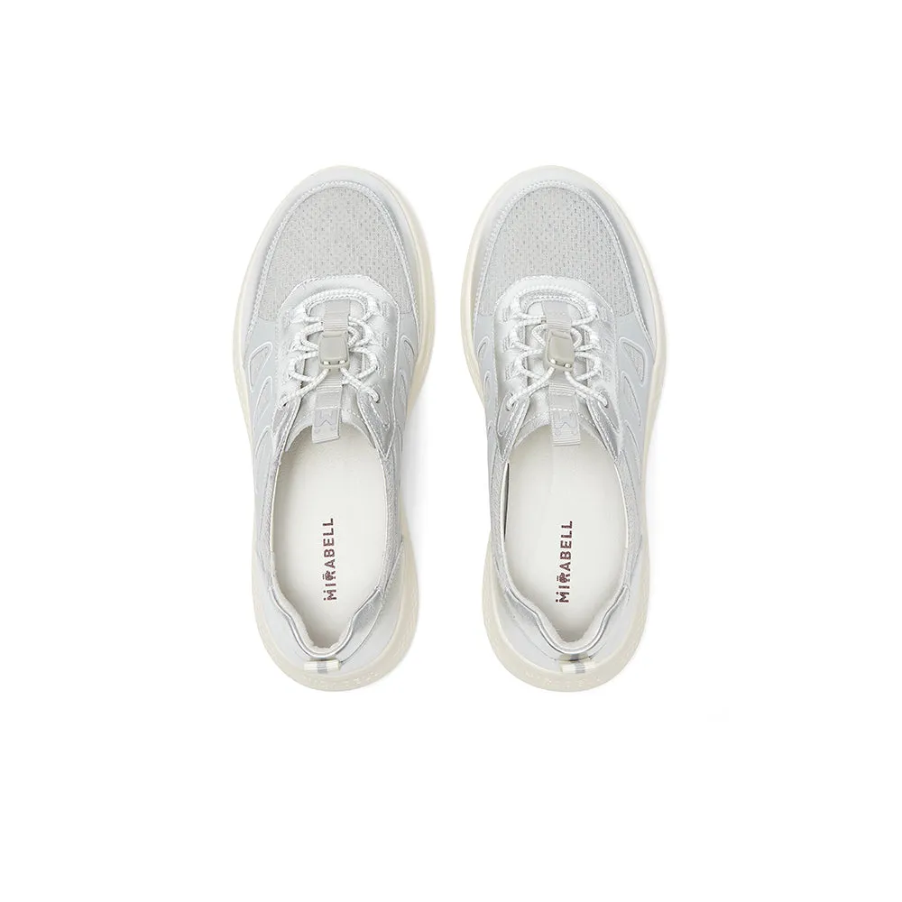 MIRABELL Cowhide leather/textile casual shoes (Women)
