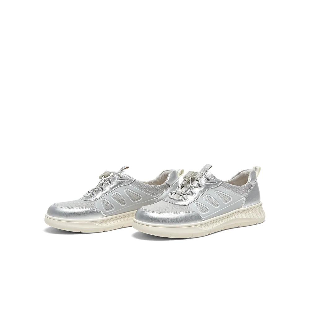 MIRABELL Cowhide leather/textile casual shoes (Women)