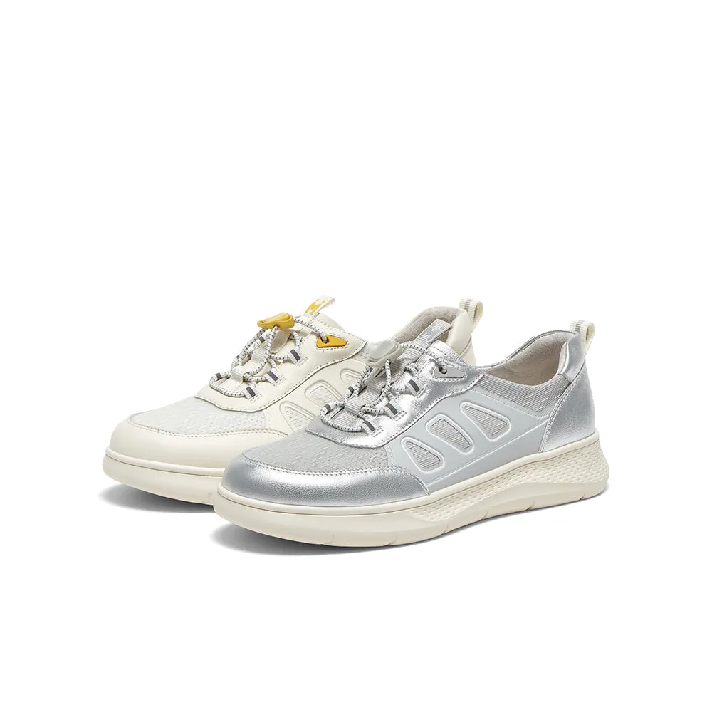 MIRABELL Cowhide leather/textile casual shoes (Women)
