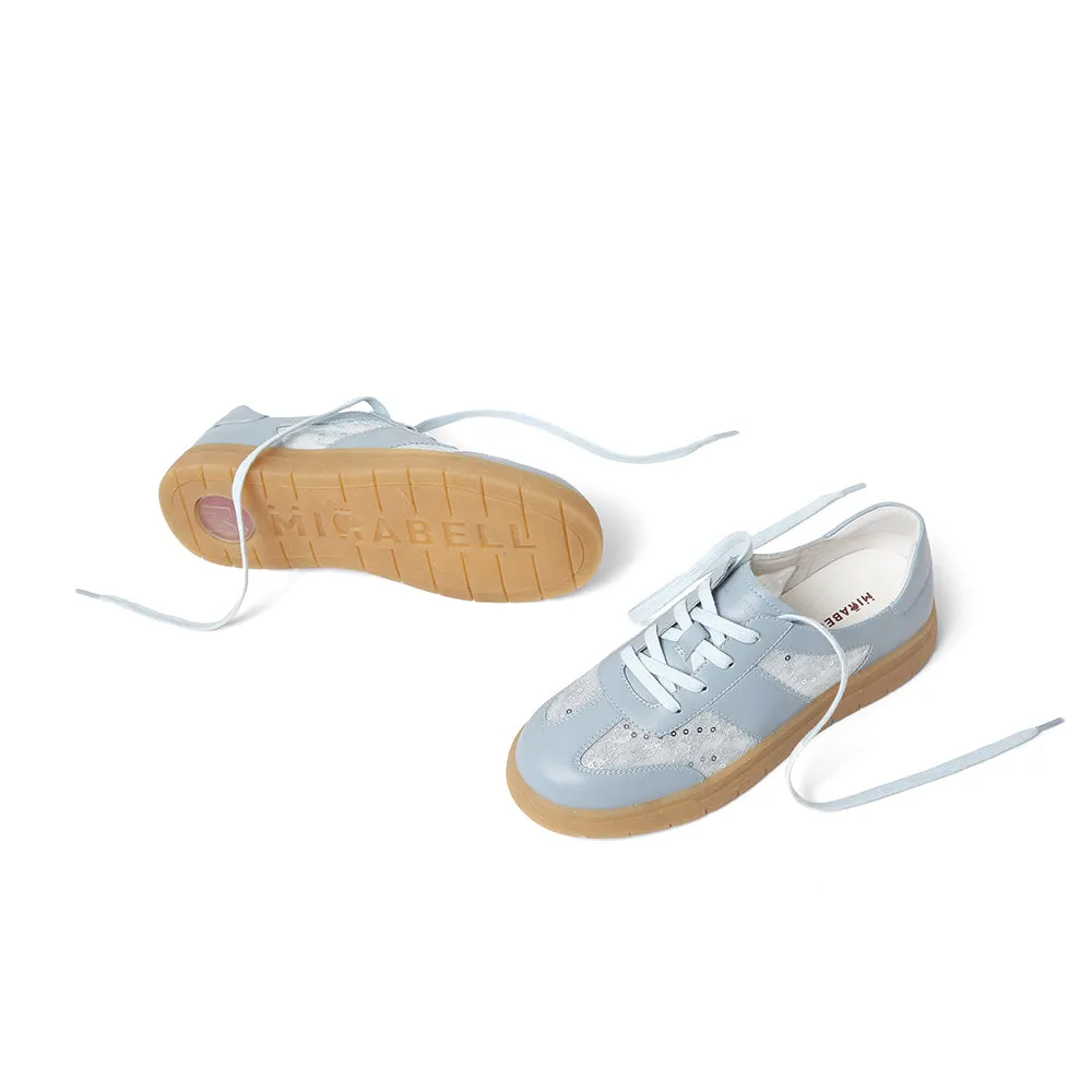 MIRABELL Cowhide leather/textile casual shoes (Women)