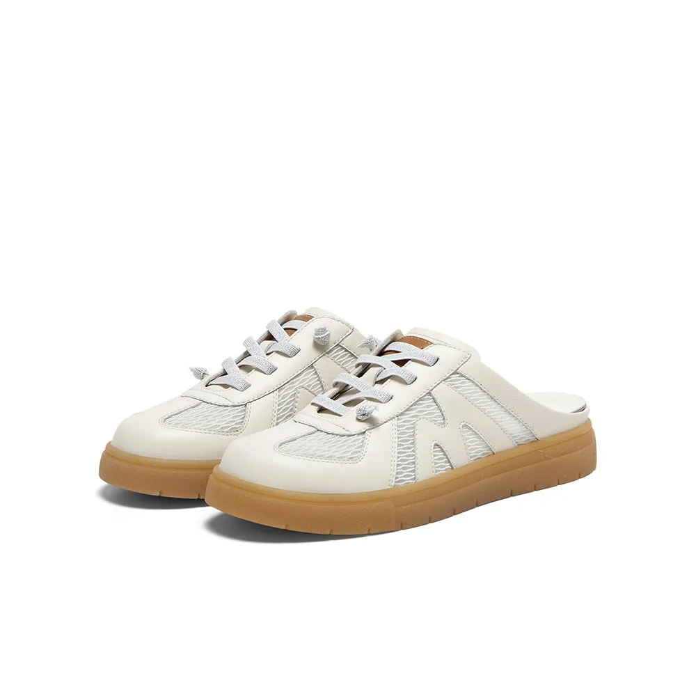 MIRABELL Cowhide leather/textile leather sandals (Women)