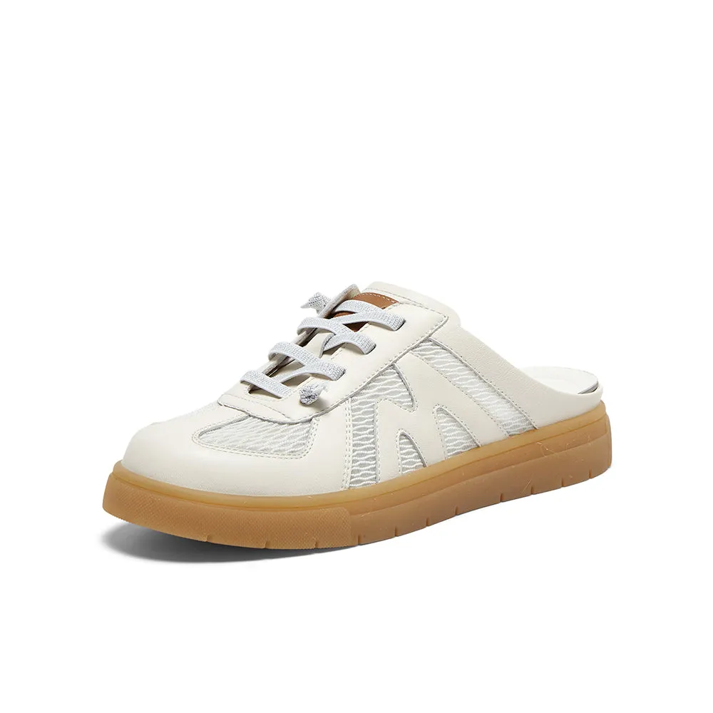 MIRABELL Cowhide leather/textile leather sandals (Women)