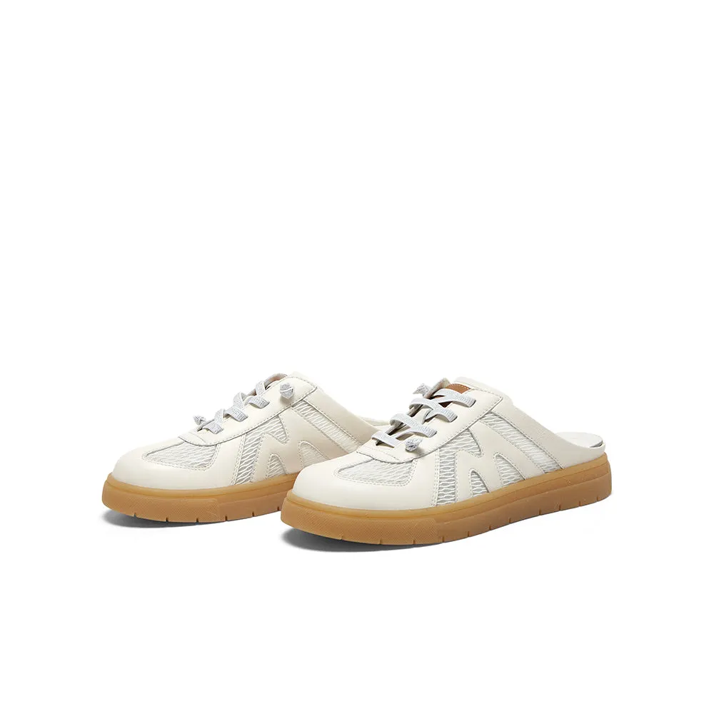 MIRABELL Cowhide leather/textile leather sandals (Women)