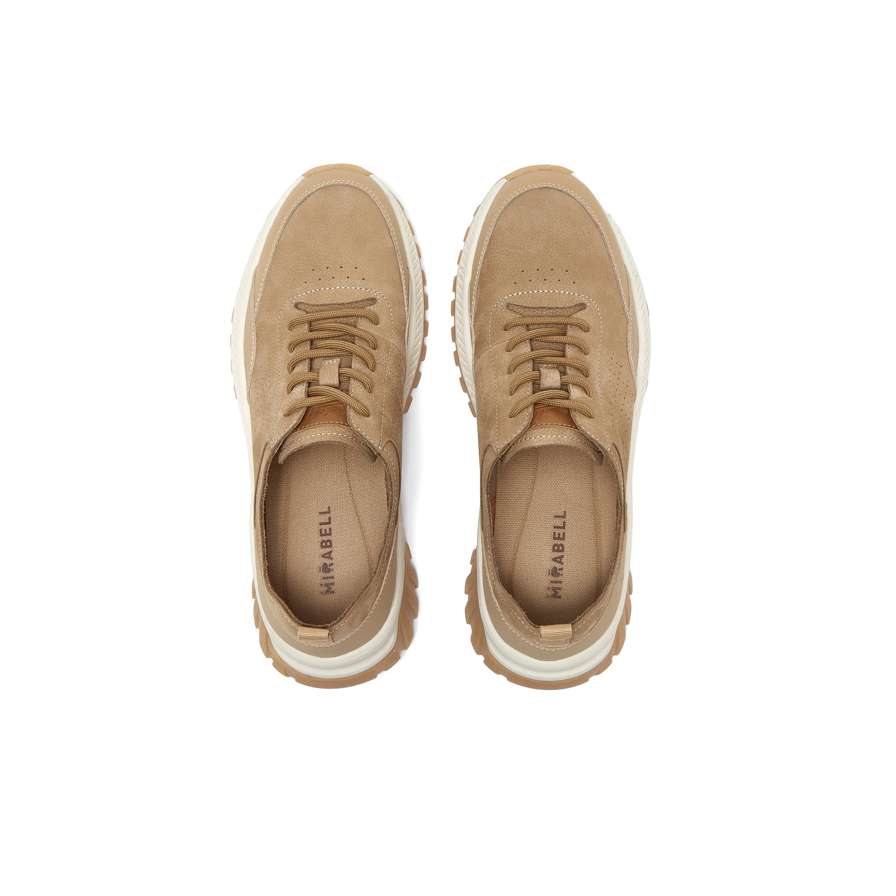 MIRABELL Cowhide/synthetic leather men's casual shoes (Men)