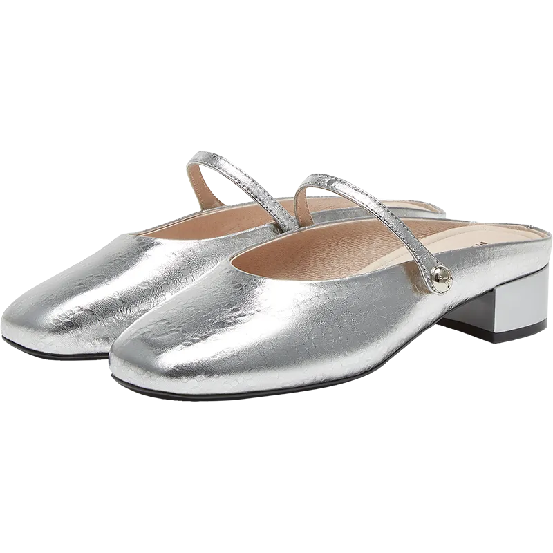 MIRABELL Sheepskin women's leather sandals (Women)
