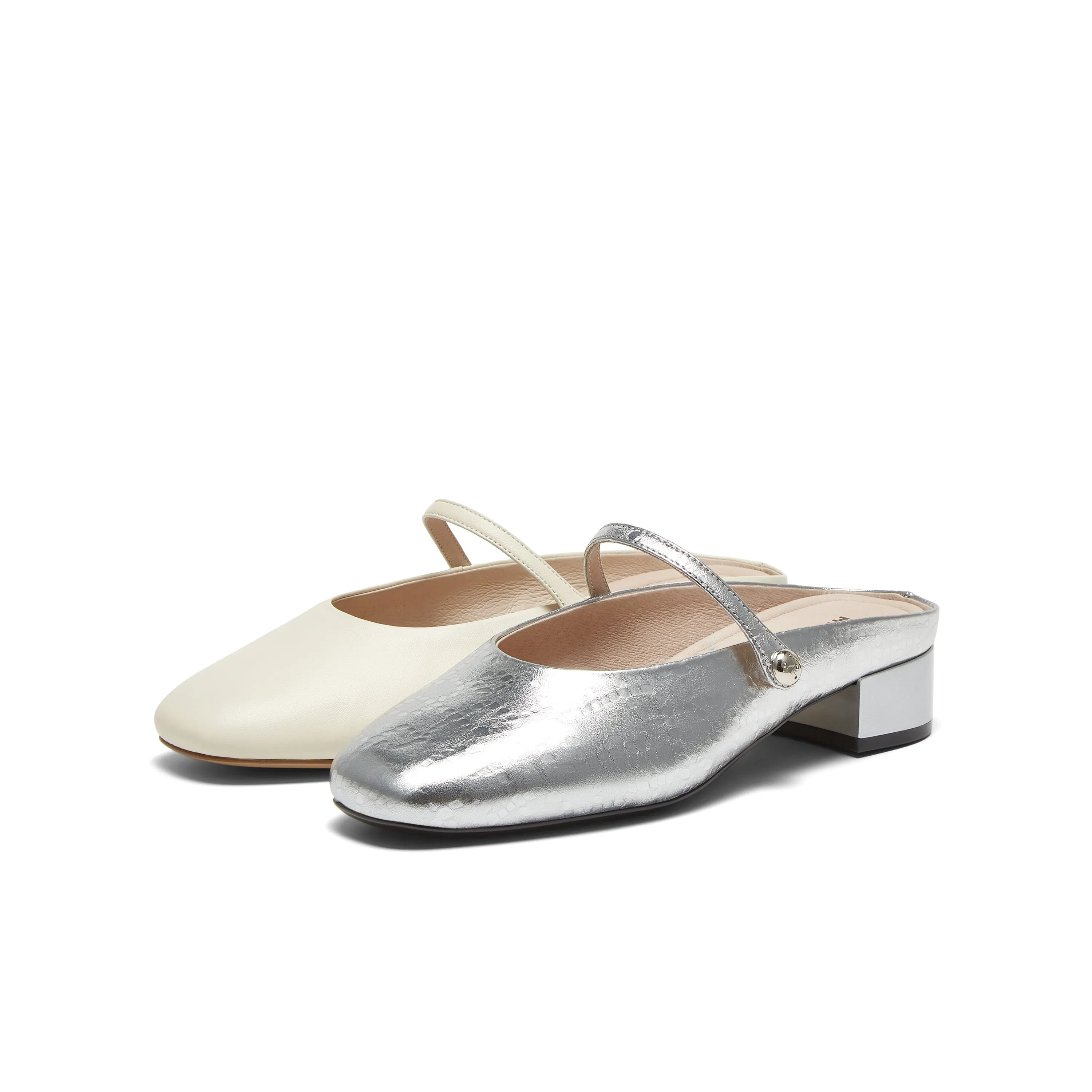 MIRABELL Sheepskin women's leather sandals (Women)