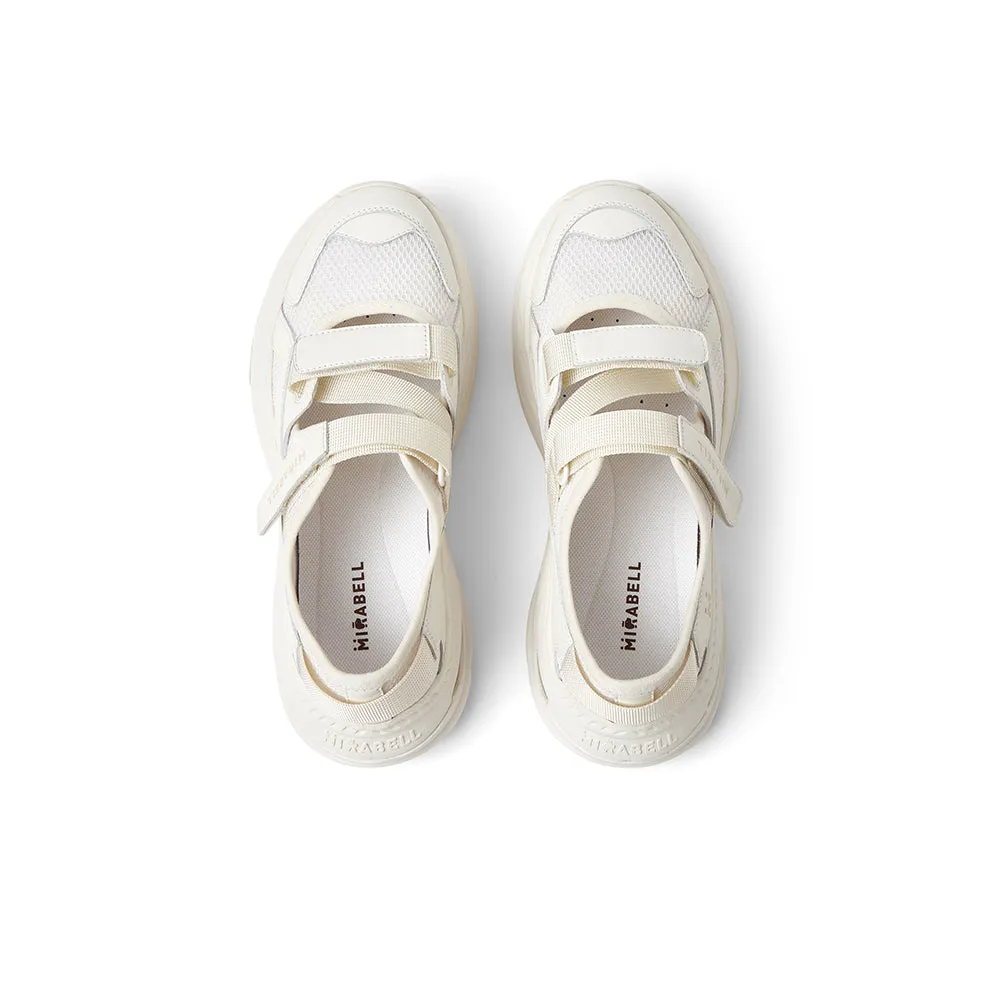 MIRABELL Textile/cowhide leather comfortable sports shoes (Women)