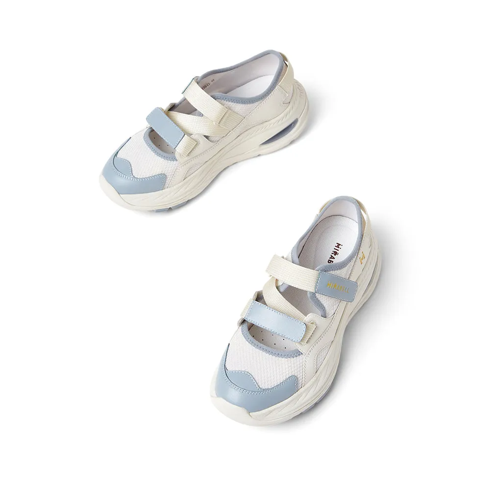 MIRABELL Textile/cowhide leather comfortable sports shoes (Women)