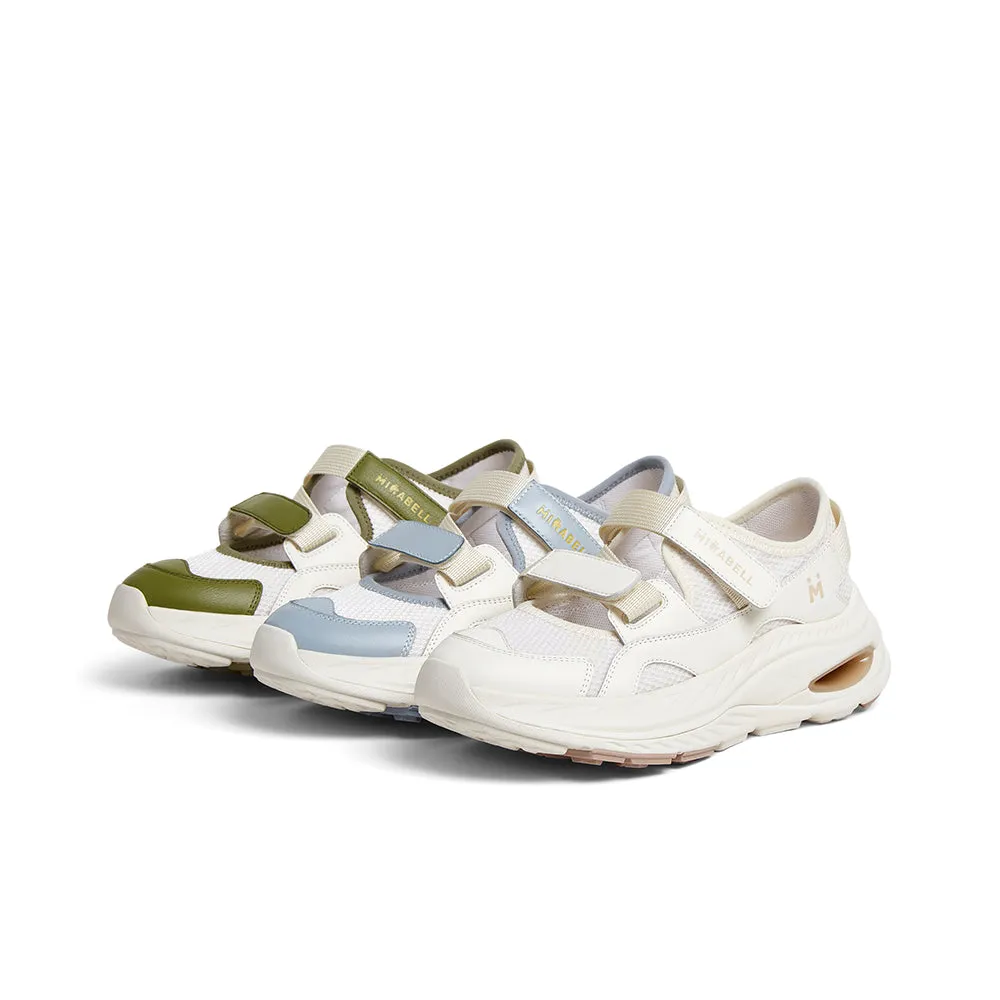 MIRABELL Textile/cowhide leather comfortable sports shoes (Women)