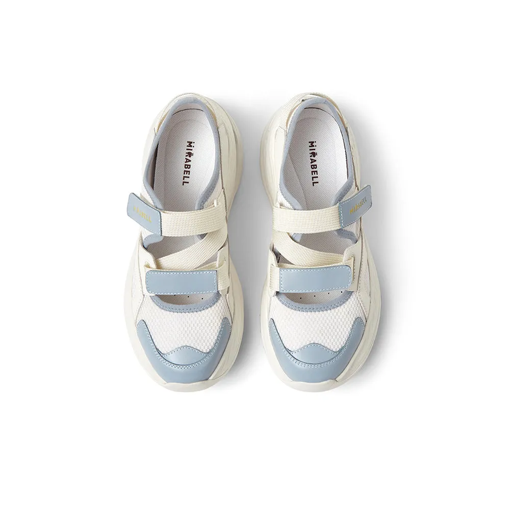 MIRABELL Textile/cowhide leather comfortable sports shoes (Women)