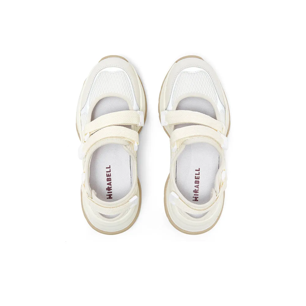 MIRABELL Textile/cowhide leather women's comfortable sports shoes (Women)