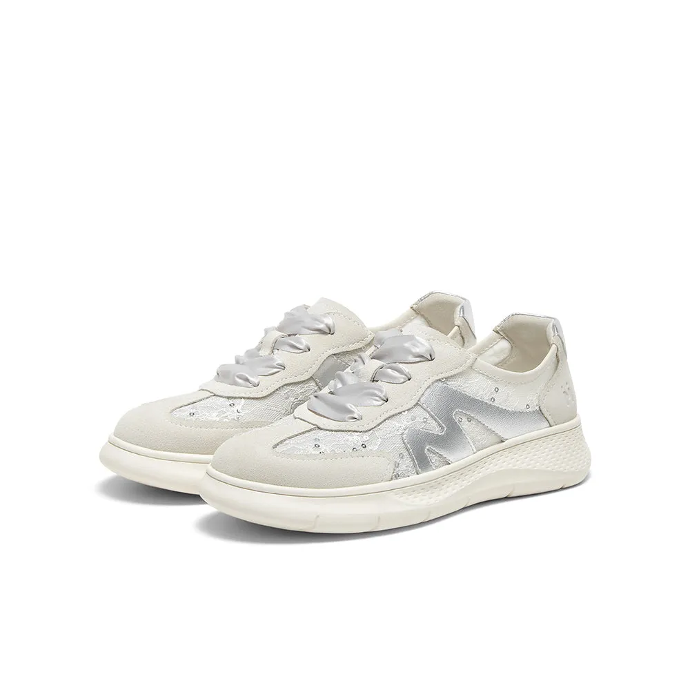 MIRABELL Textiles/cow split leather/sheep leather casual shoes (Women)