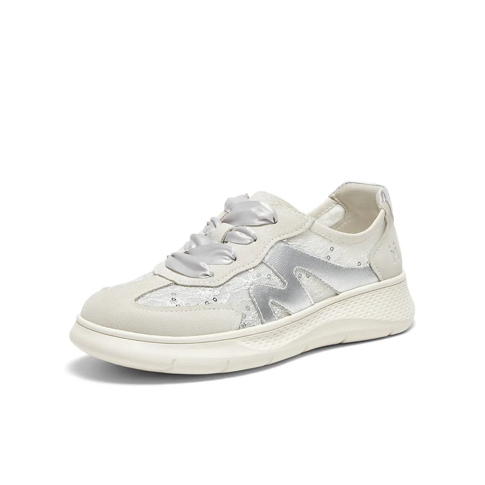 MIRABELL Textiles/cow split leather/sheep leather casual shoes (Women)