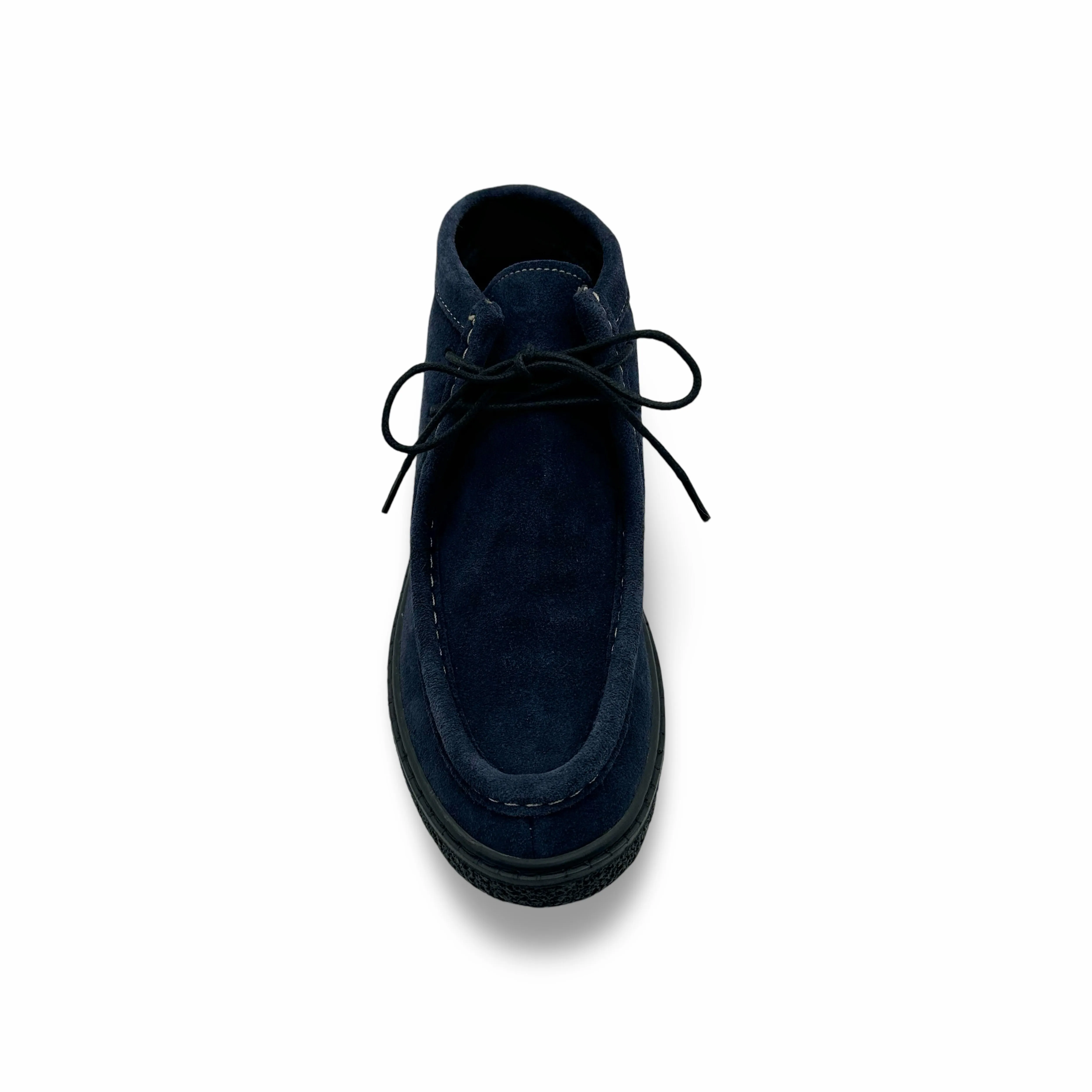 Moody Navy Suede Boot