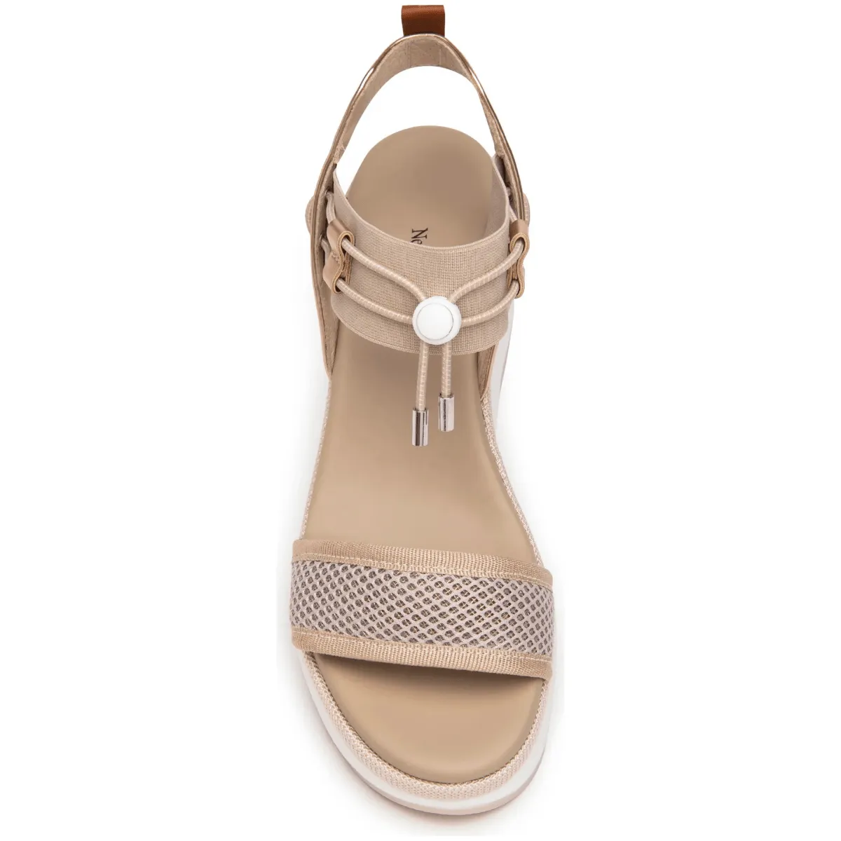NeroGiardini Women's E3 07750 D Nude/Leopard/Rose Gold