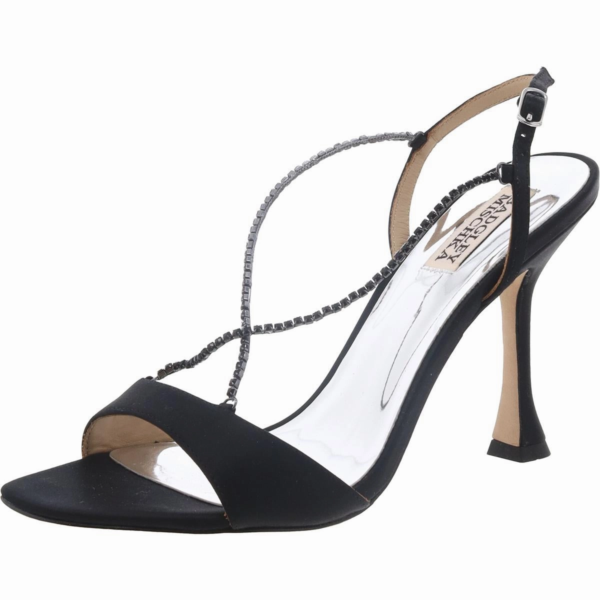 Neville Womens Rhinestone Slingback Heels