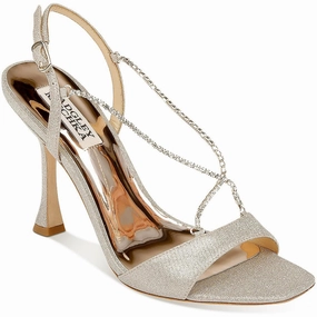 Neville Womens Rhinestone Slingback Heels