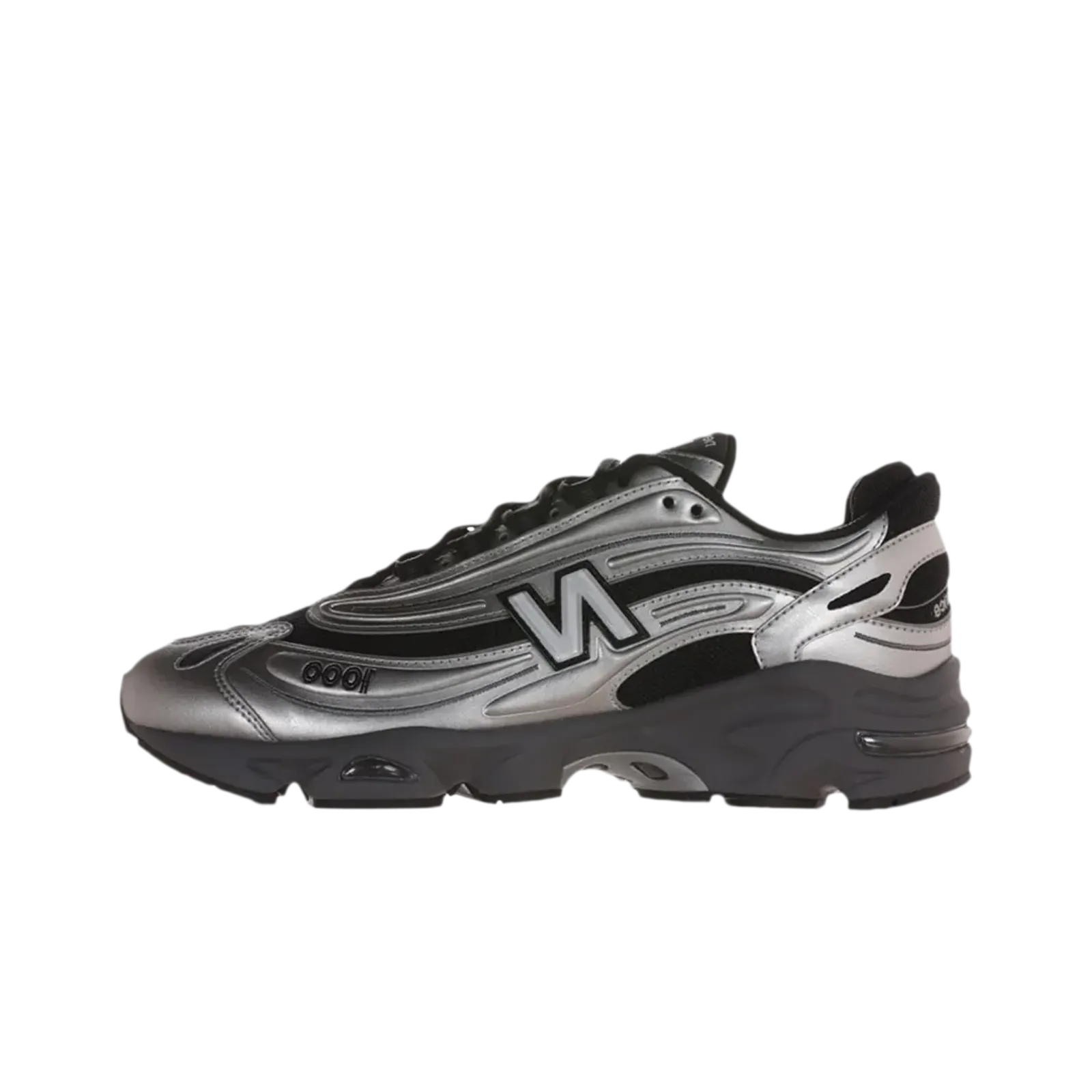 New Balance 1000 Black Silver Metallic