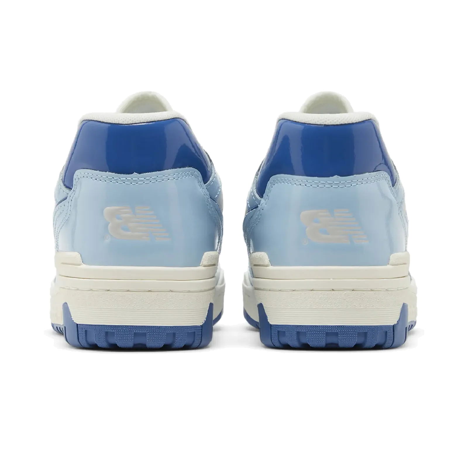 New Balance 550 Chrome Blue Patent