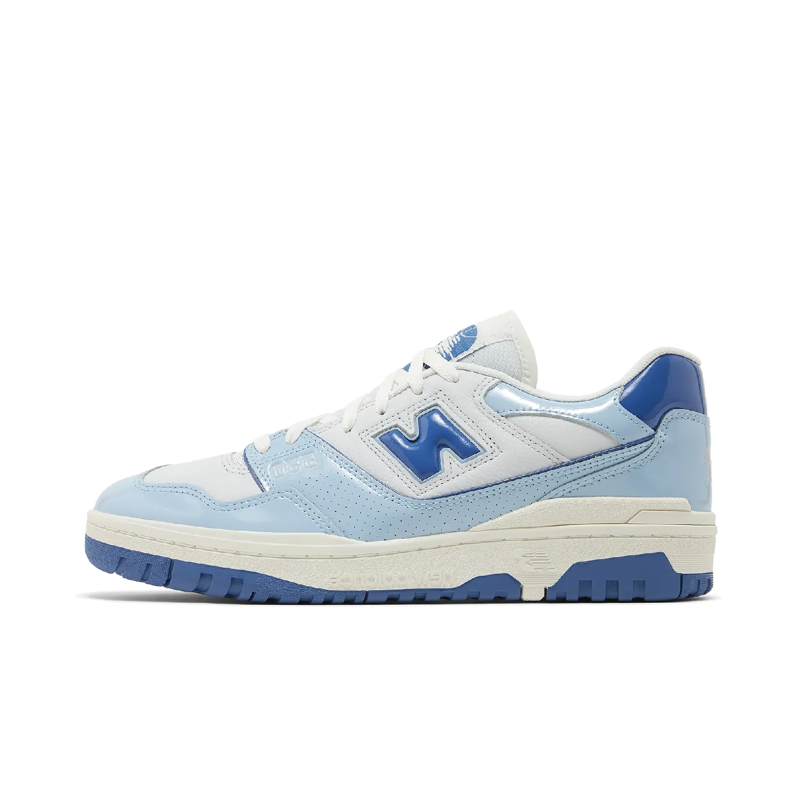 New Balance 550 Chrome Blue Patent