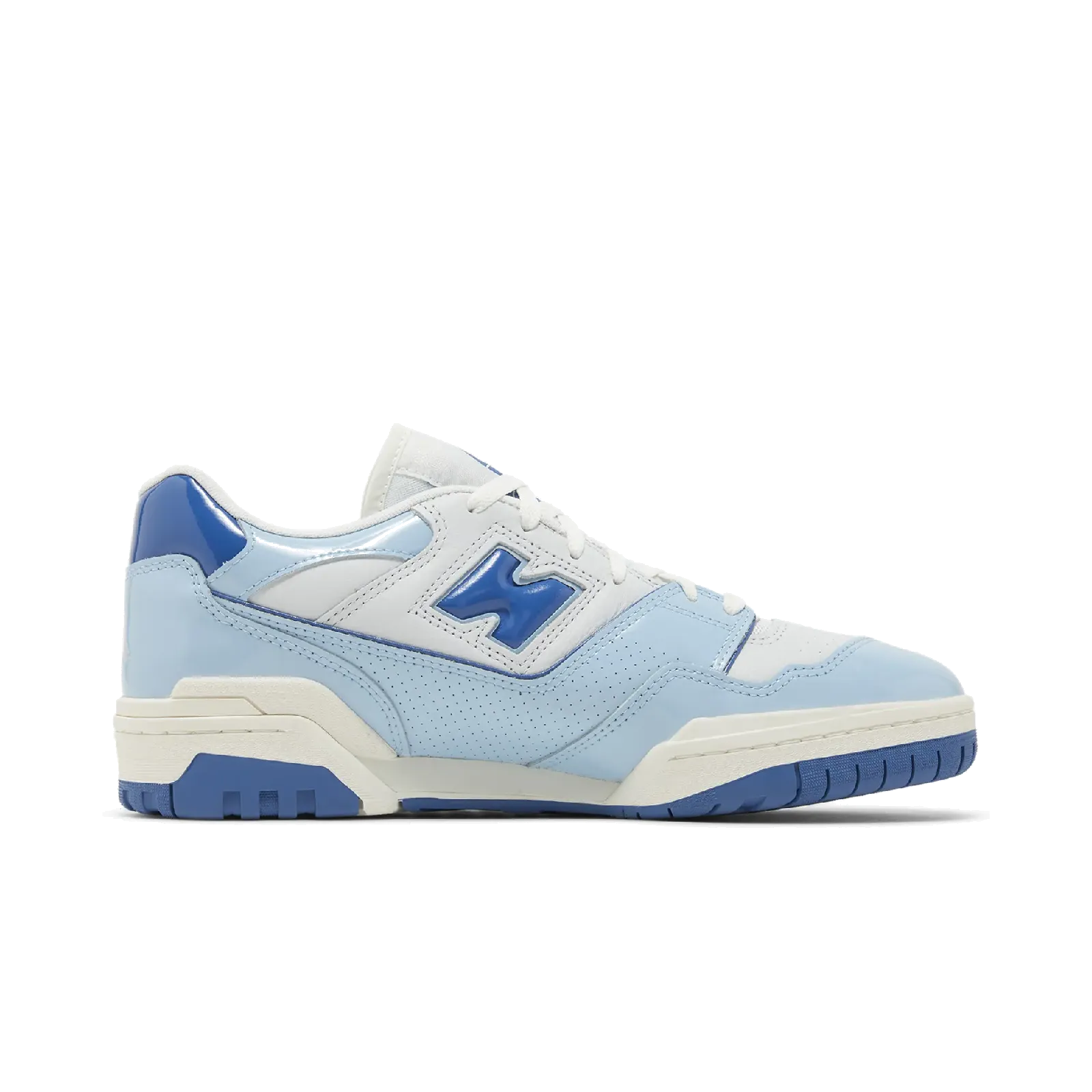 New Balance 550 Chrome Blue Patent