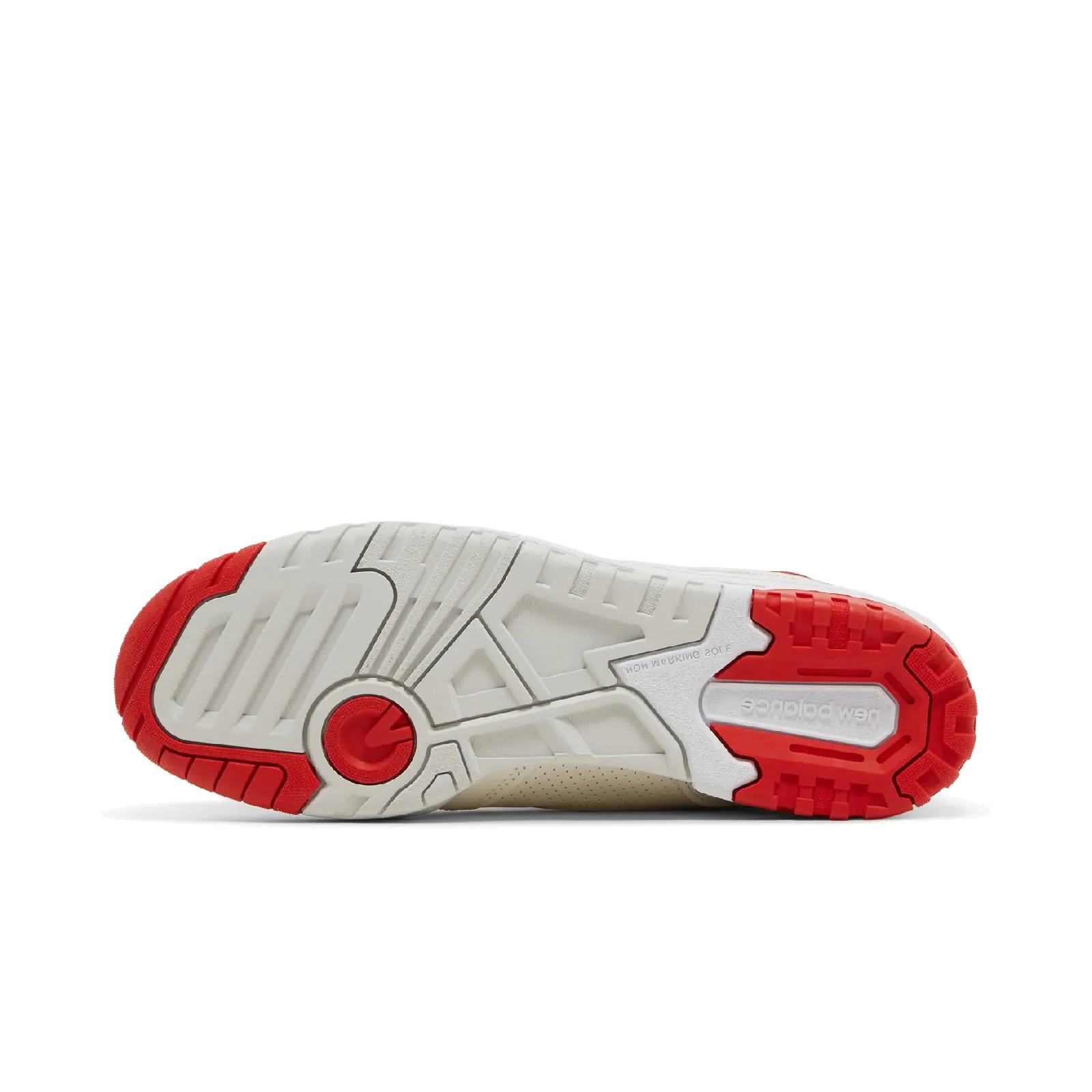 New Balance 550 Sea Salt True Red