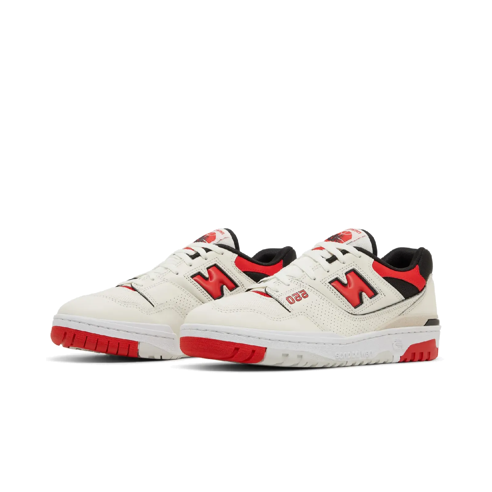 New Balance 550 Sea Salt True Red