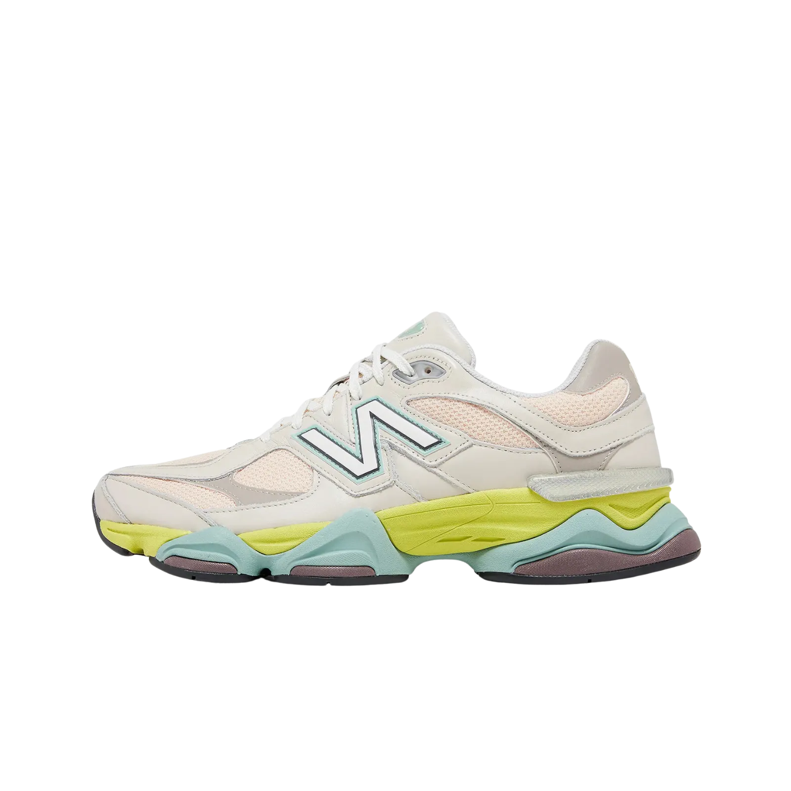 New Balance 9060 Moonbeam Vintage Rose Lime