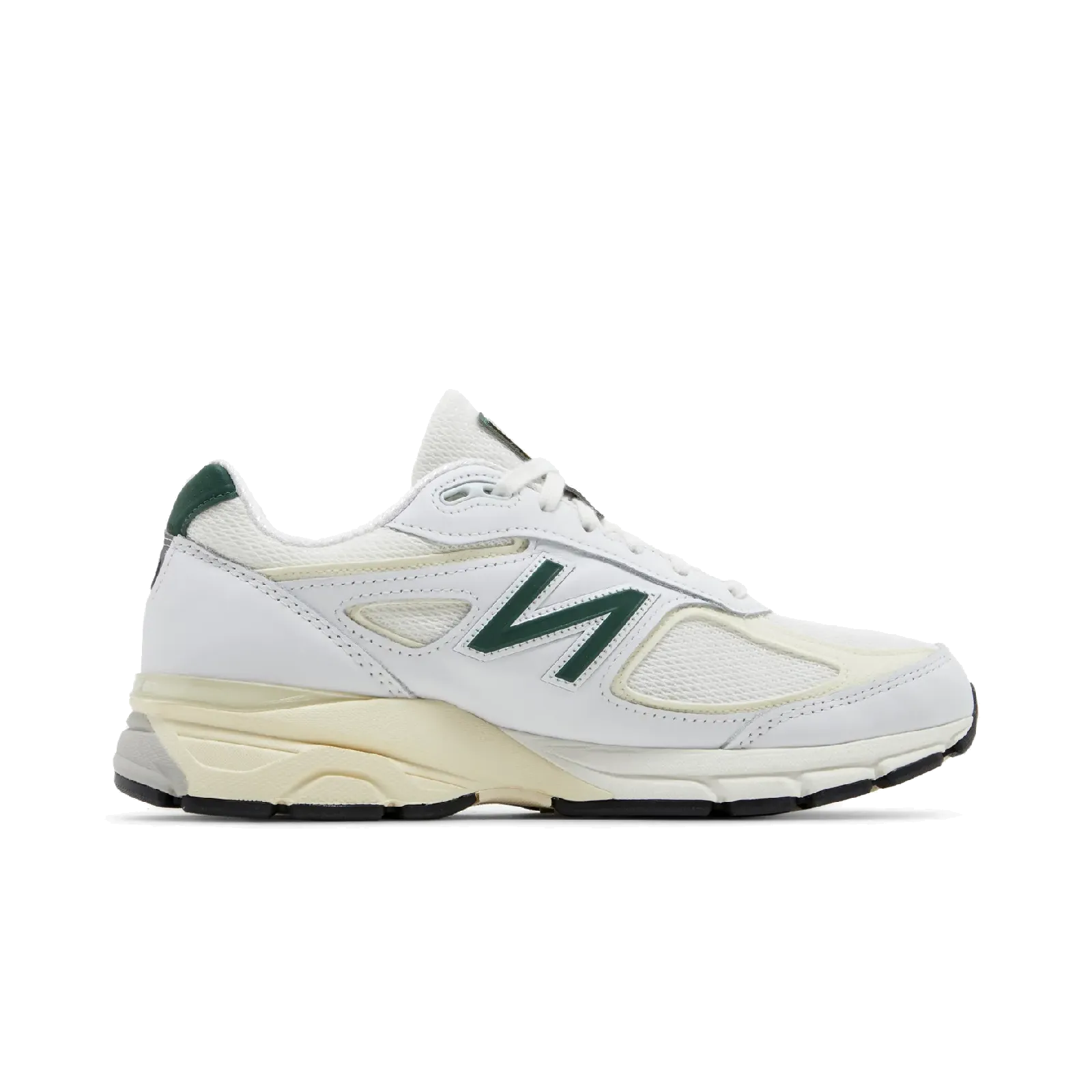 New Balance 990v4 MiUSA White Green