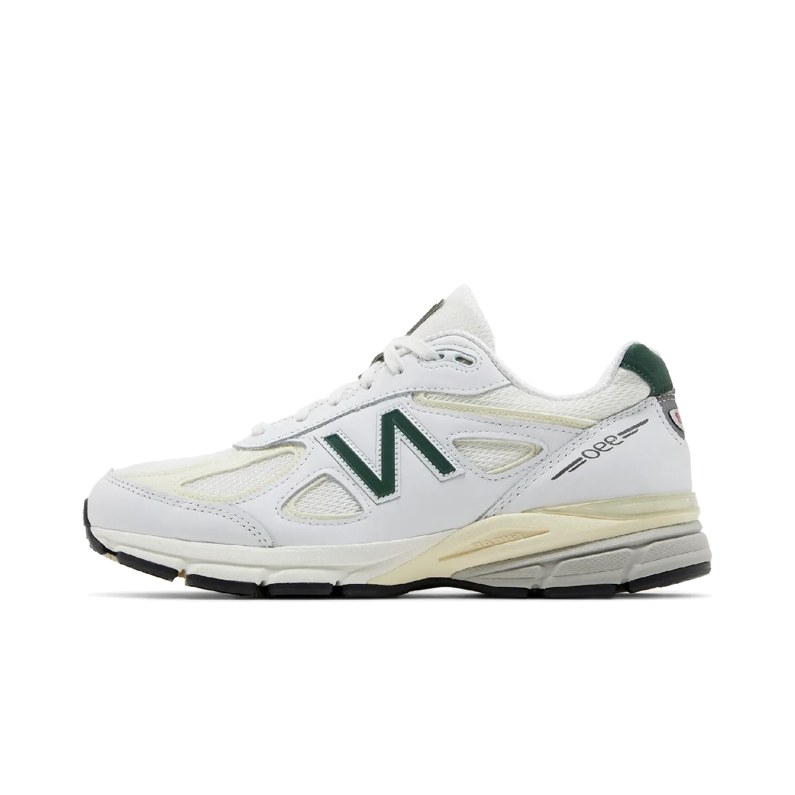 New Balance 990v4 MiUSA White Green