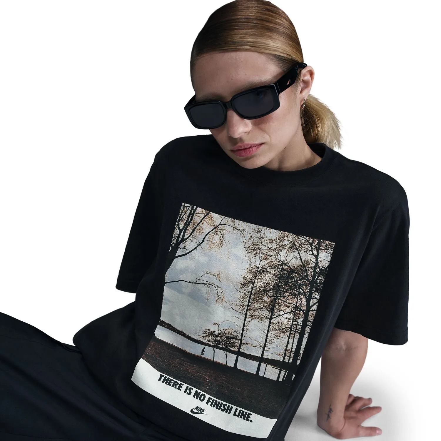 nike Run Photo Tee - Womens