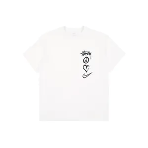 Nike x Stussy Peace, Love, Swoosh T-shirt 'White' (2022)