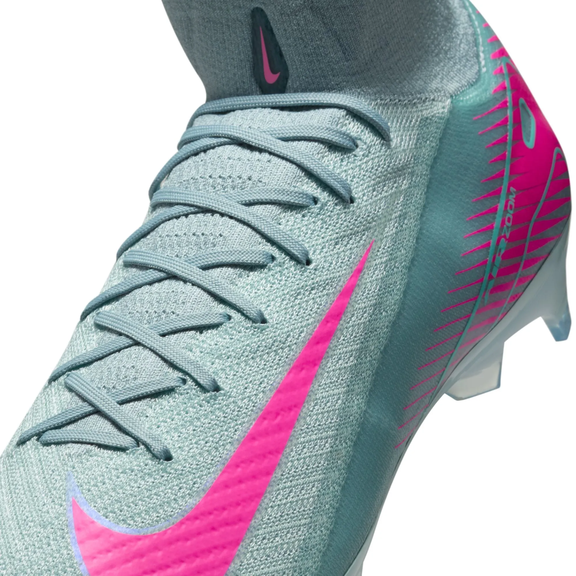 Nike Zoom Superfly 10 Elite FG Firm Ground Soccer Cleats - Ocean Cube/ Pink Blast