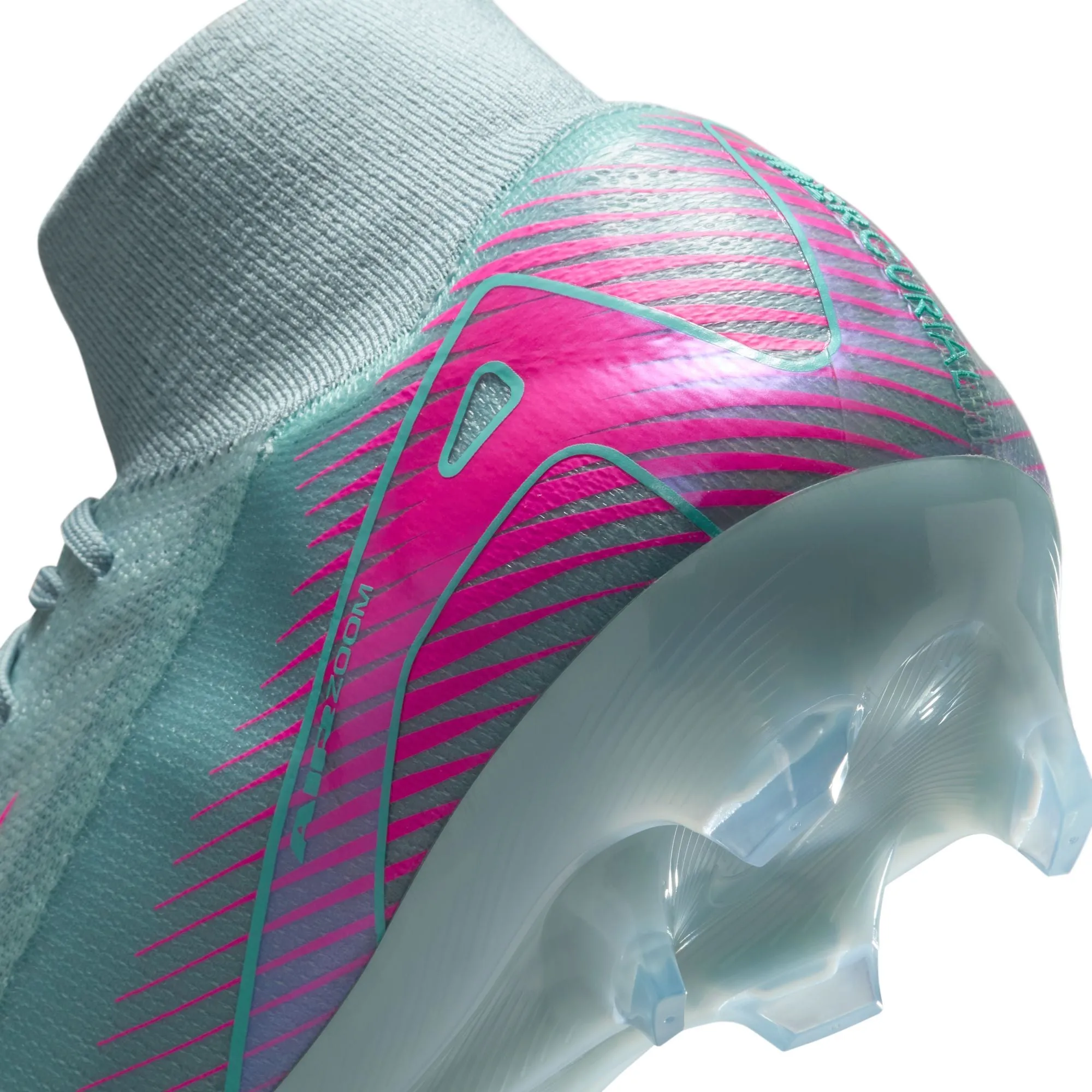 Nike Zoom Superfly 10 Elite FG Firm Ground Soccer Cleats - Ocean Cube/ Pink Blast