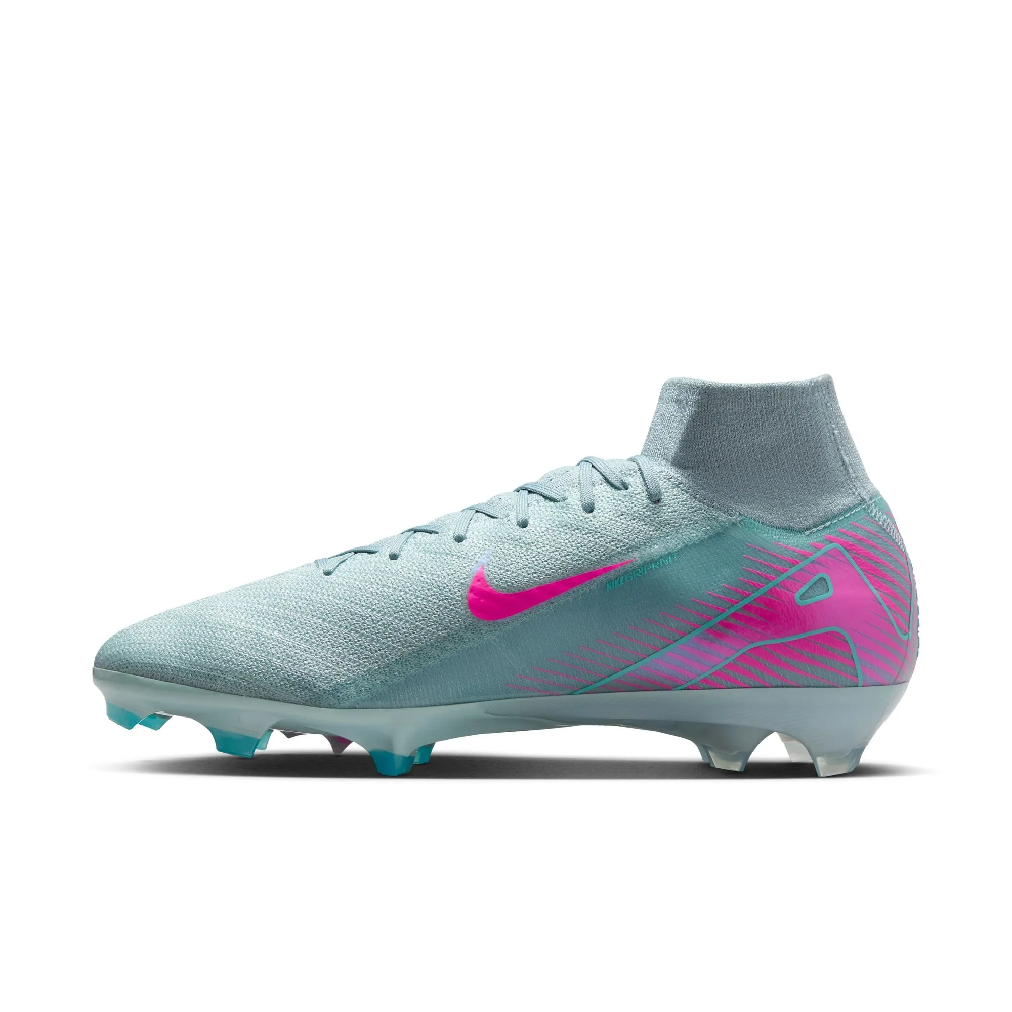 Nike Zoom Superfly 10 Elite FG Firm Ground Soccer Cleats - Ocean Cube/ Pink Blast