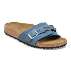 Oita Braided - Elemental Blue Oiled Leather and Suede||Oita tresse - Sude et cuir huil bleu lmentaire