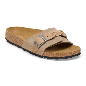 Oita Braided - Taupe Oiled Leather and Suede||Oita tresse - Sude et cuir huil taupe