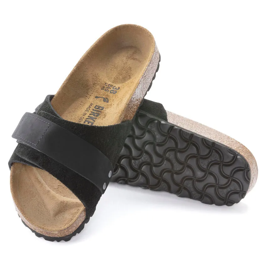 Oita Women - Black Nubuck and Suede||Oita pour femmes - Sude et nubuck noir