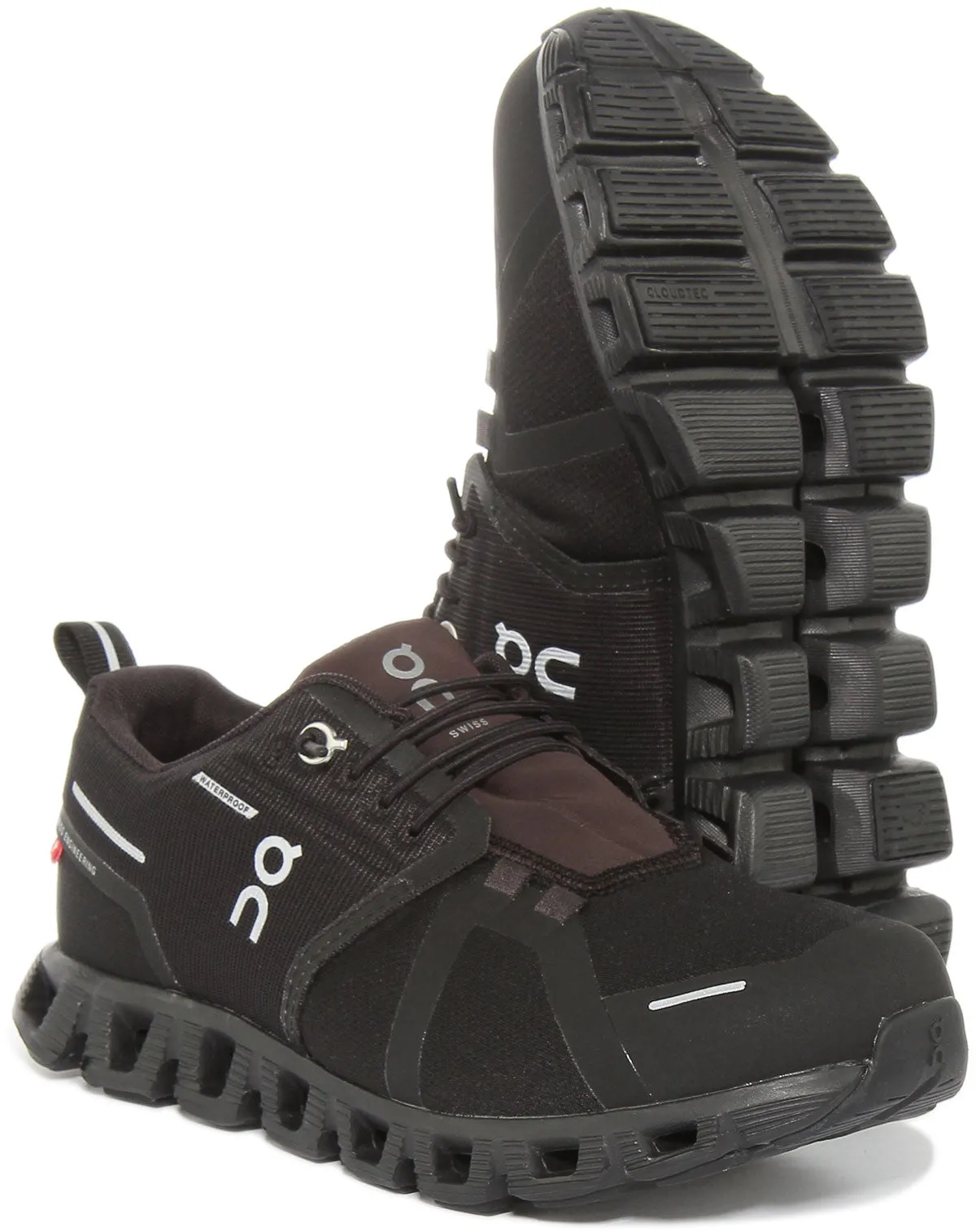 On Running Cloud 5 Wp In All Black For Women