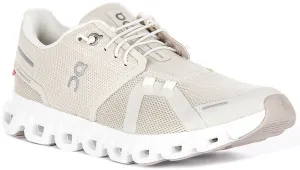 On Running Cloud 6 In Pearl White For Women