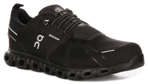 On Running Cloud 6 Waterproof In Black Black For Women