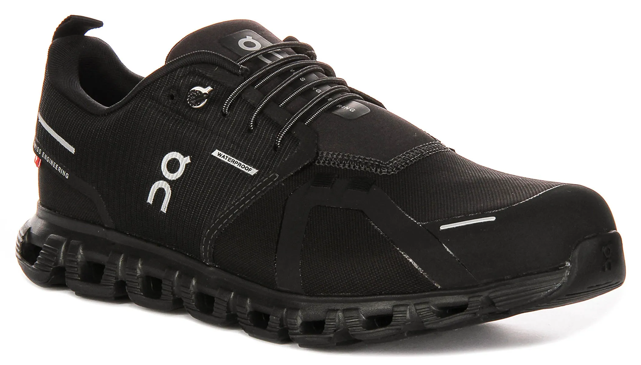 On Running Cloud 6 Waterproof In Black Black For Women