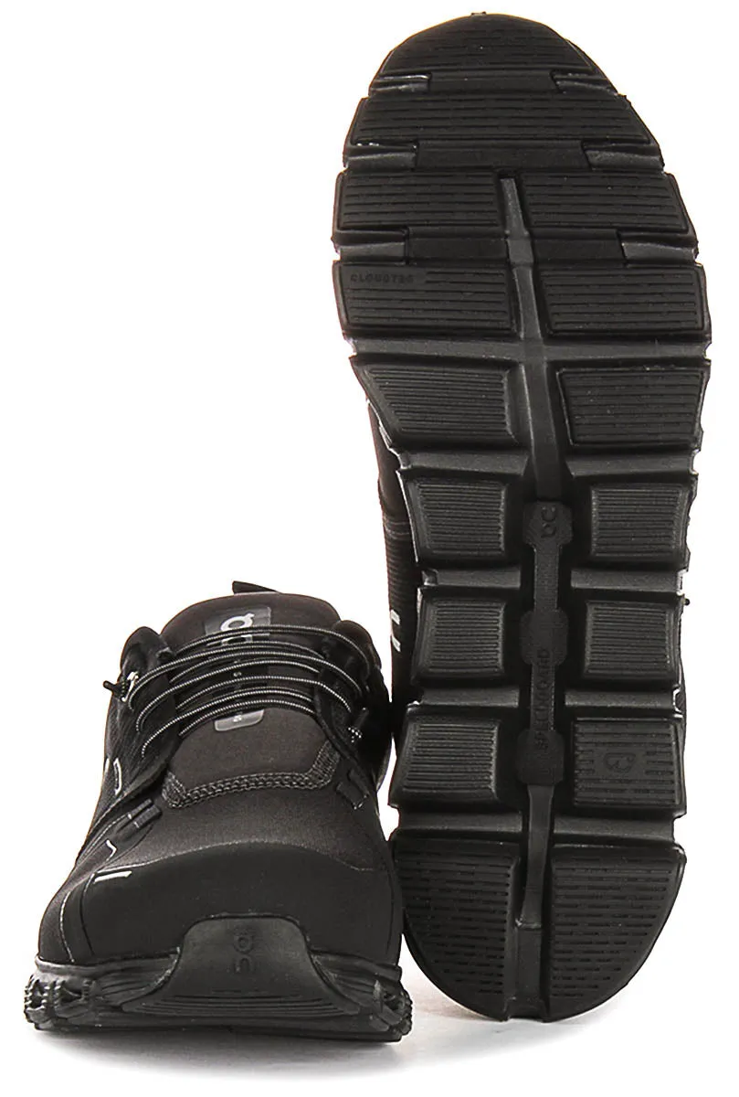 On Running Cloud 6 Waterproof In Black Black For Women