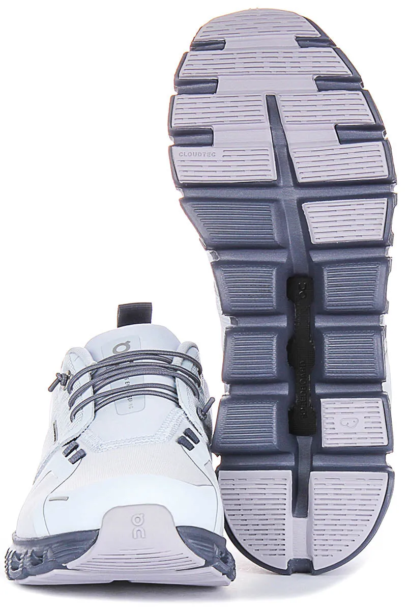On Running Cloud 6 Waterproof In Light Blue For Women