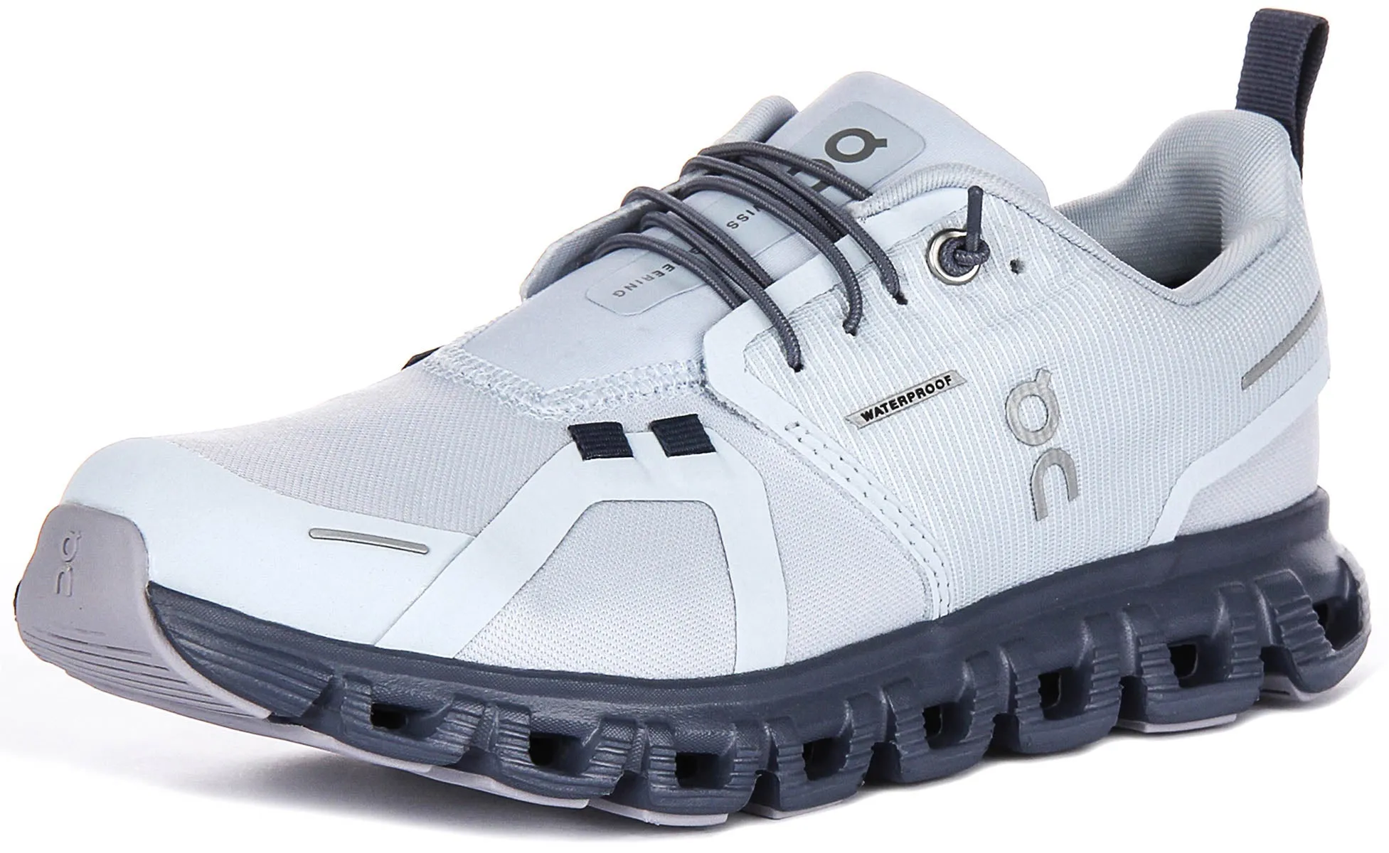 On Running Cloud 6 Waterproof In Light Blue For Women