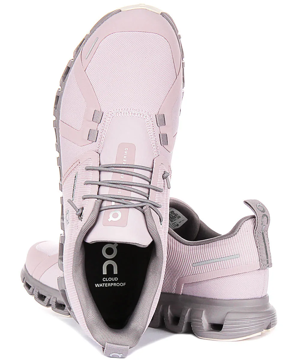 On Running Cloud 6 Waterproof In Purple For Women
