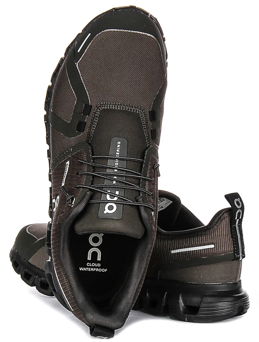 On Running Cloud 6 Wp In Black Charcoal For Men
